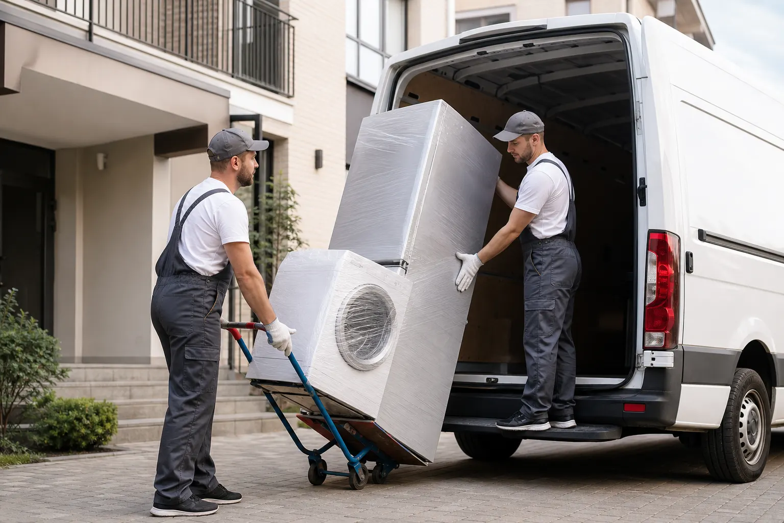 Transport frigider cu duba si manipulare atenta
